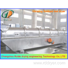 Vibrating fluidized bed dryers for boletic acid